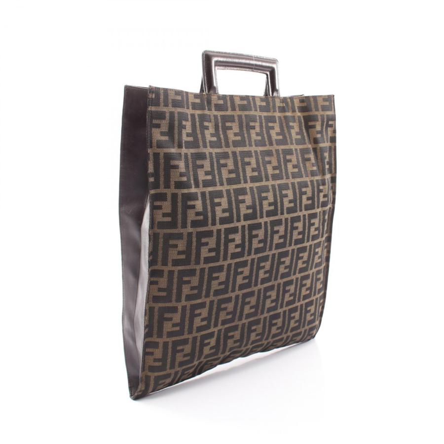 FENDI（フェンディ） ズッカ ブランドオフ キャンバス トートバッグ