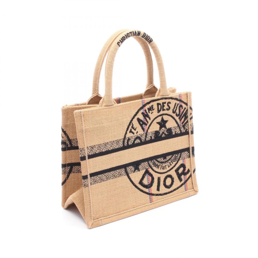 【美品】正規品・Dior ブックトート スモール かごバッグ ミッツァ付 ディオール BOOK TOTE ブックトート スモール ディオールユニオン