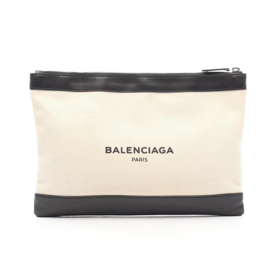 BALENCIAGA（バレンシアガ） ネイビークリップ M ブランドオフ