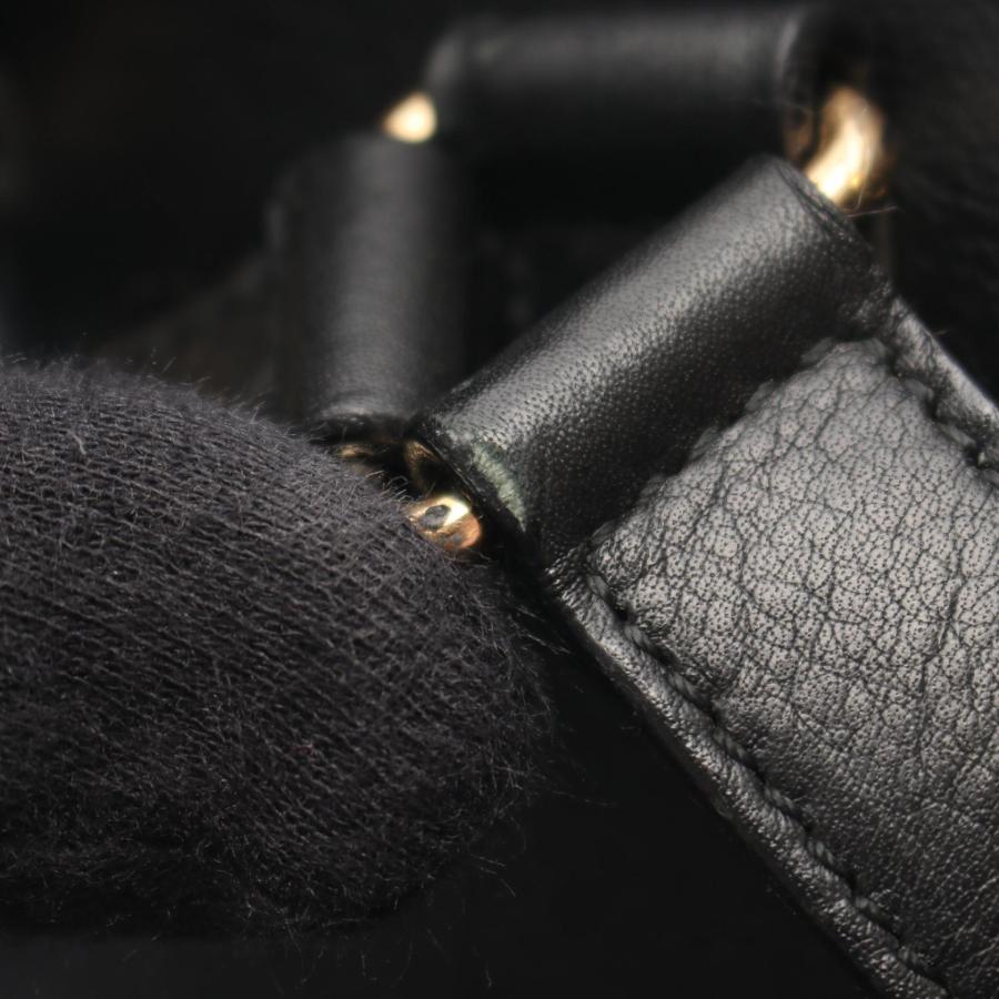 GUCCI（グッチ） バンブー ブランドオフ レザー リュックサック バック
