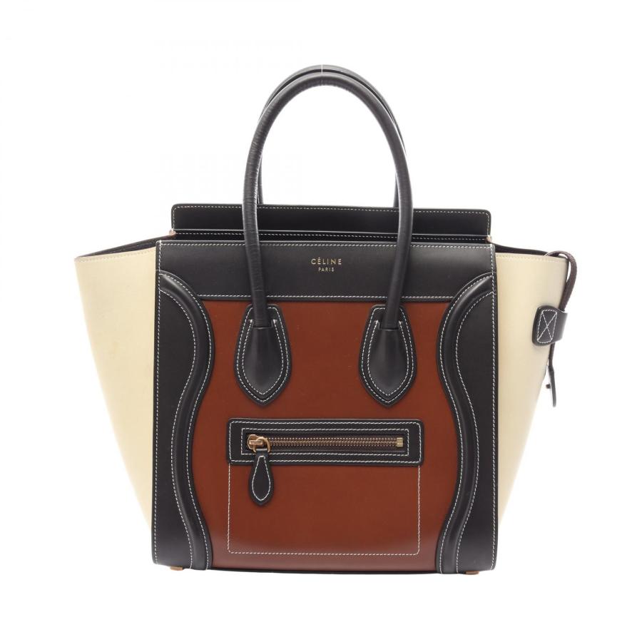 CELINE（セリーヌ） ラゲージ マイクロショッパー ブランドオフ レザー