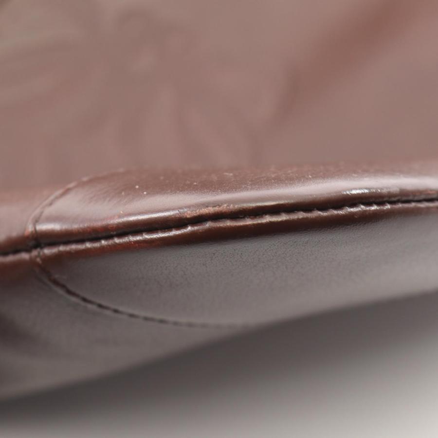 LOEWE（ロエベ） アナグラム ブランドオフ レザー ショルダーバッグ
