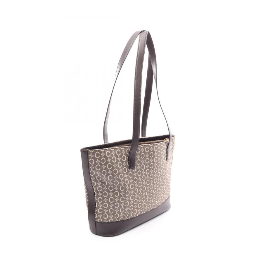 CELINE（セリーヌ） Cマカダム ブランドオフ キャンバス トートバッグ 