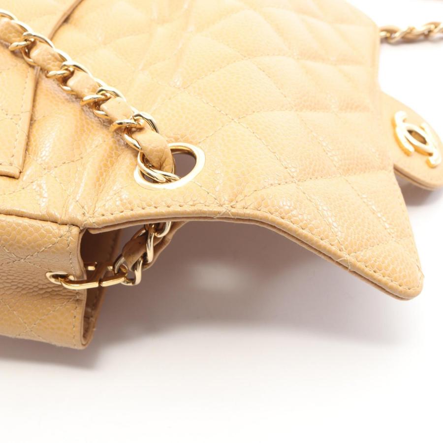 CHANEL（シャネル） ミニマトラッセ ブランドオフ キャビアスキン(グレ