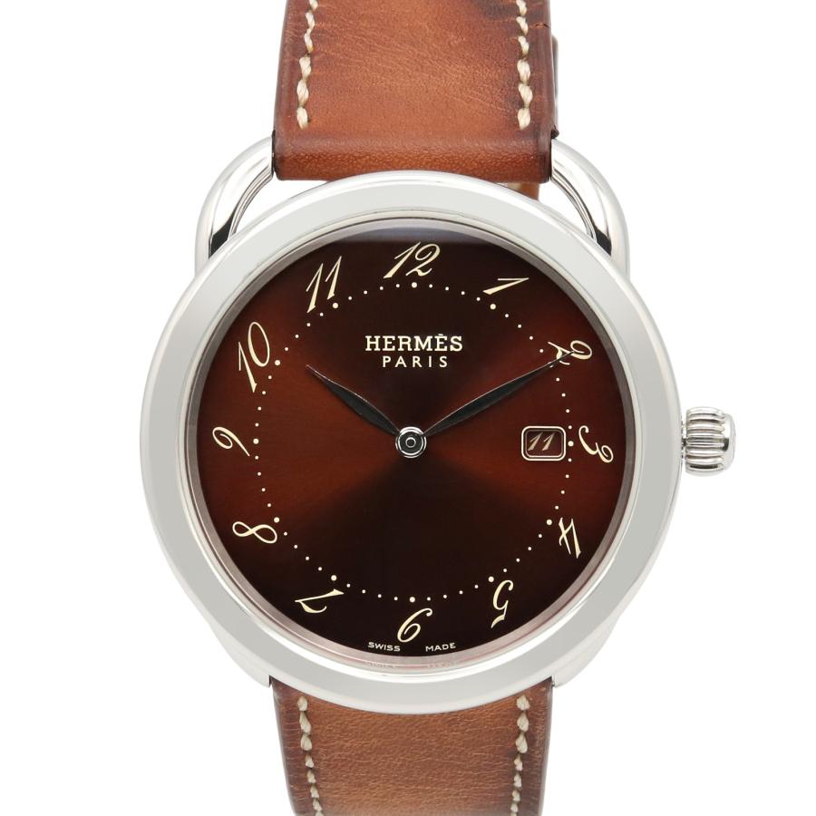 エルメス　アルソー　33mm メンズ腕時計　稼働品 HERMES（エルメス） アルソー ブランドオフ ステンレススチール 腕時計
