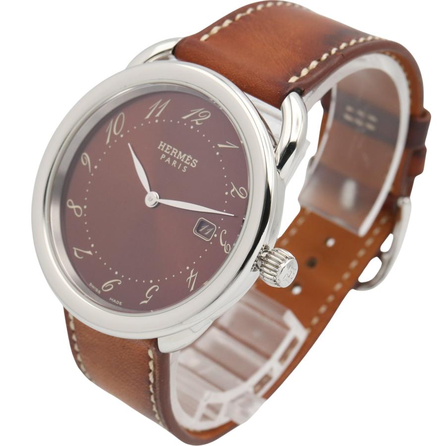 エルメス　アルソー　33mm メンズ腕時計　稼働品 HERMES（エルメス） アルソー ブランドオフ ステンレススチール 腕時計