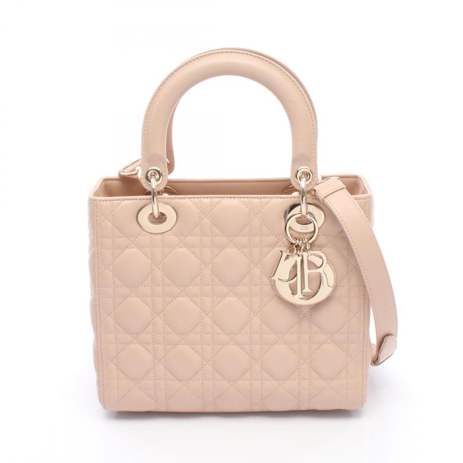 ディオール LADY DIOR レディディオール カナージュ 2WAY ブランドオフ
