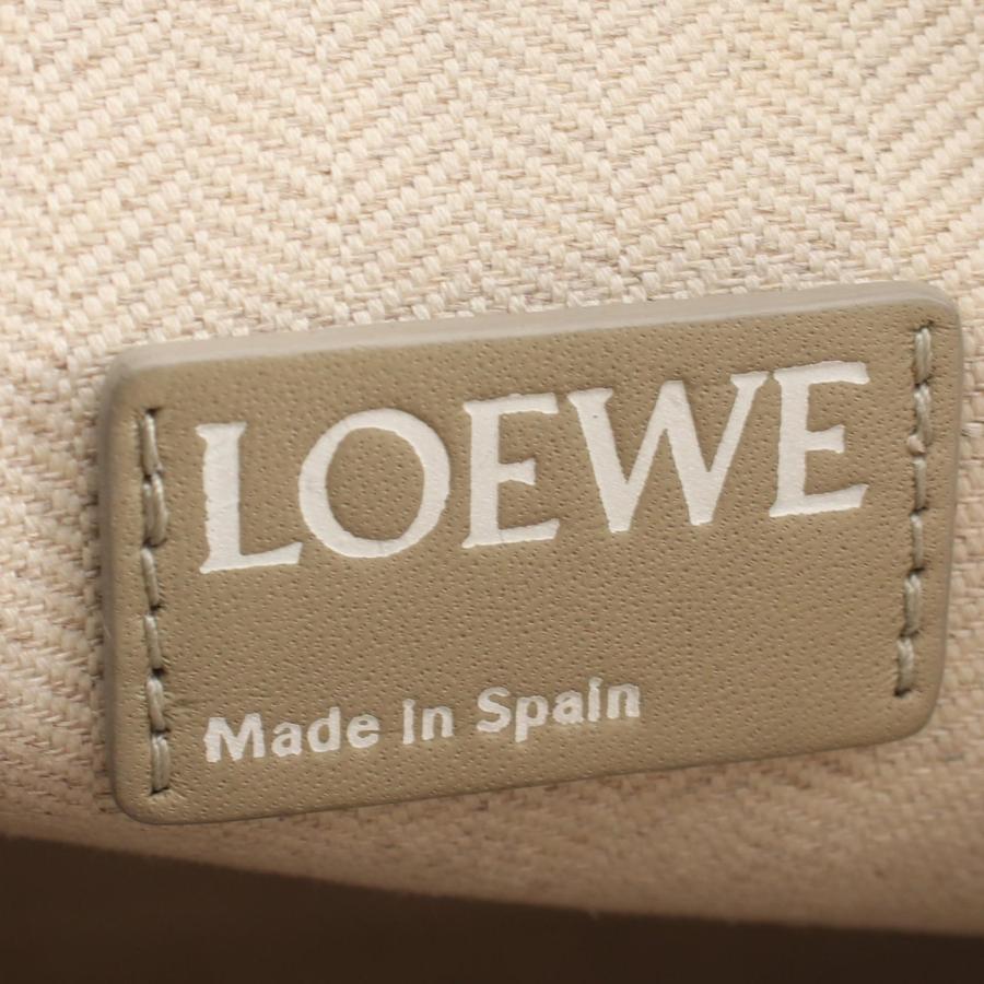 LOEWE（ロエベ） Tポーチ アナグラム ブランドオフ レザー セカンド
