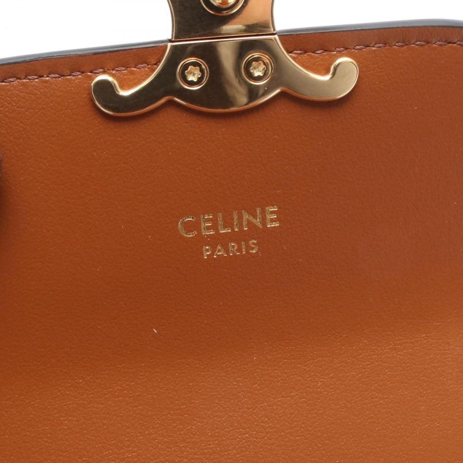 CELINEセリーヌ トリオンフ スモールフラップウ オレット 三つ折り財布 CELINE（セリーヌ） スモールフラップウォレット トリオンフ ブランド