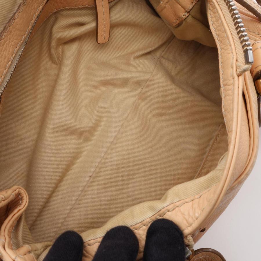 Chloe（クロエ） ミニパディントン ブランドオフ レザー ハンドバッグ