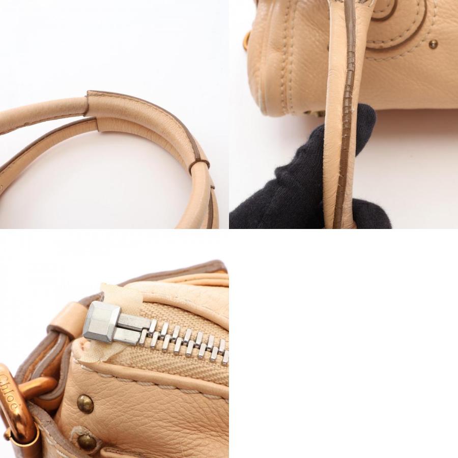Chloe（クロエ） ミニパディントン ブランドオフ レザー ハンドバッグ