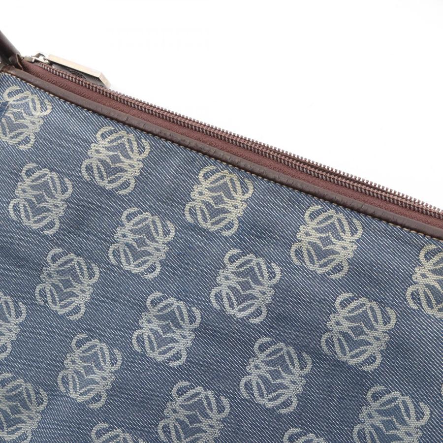 【レア】LOEWE アナグラム ショルダーバッグ キャンバス LOEWE（ロエベ） アナグラム ショルダーバッグ ブランドオフ