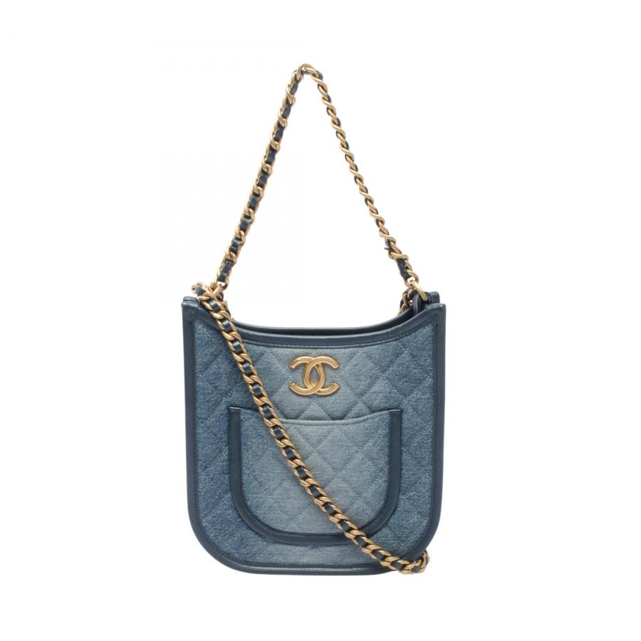 CHANEL（シャネル） マトラッセ ホーボー ブランドオフ デニム