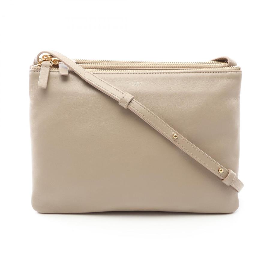 CELINE（セリーヌ） TRIO LARGE トリオ ラージ ブランドオフ レザー