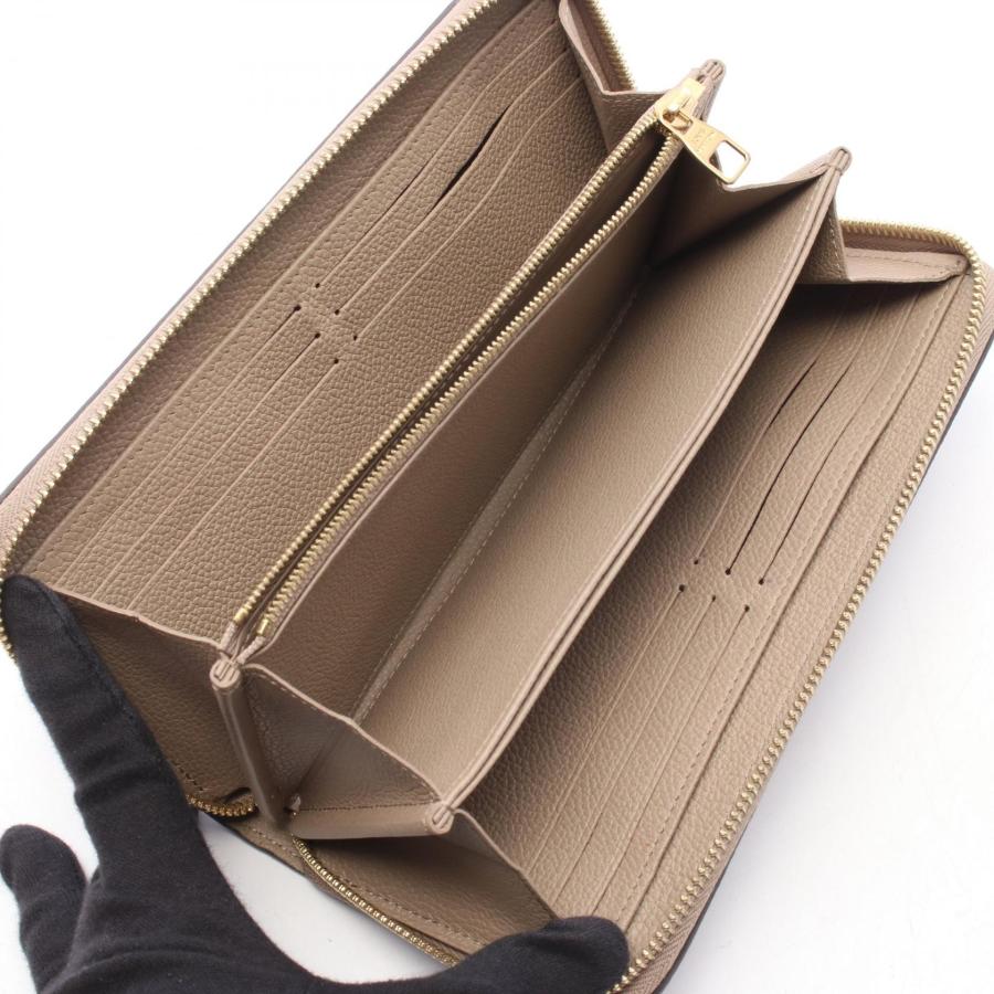 ☆箱付美品☆ルイヴィトン 長財布 ジッピーウォレット バイカラー ベージュ 白 LOUIS VUITTON（ルイ・ヴィトン） ジッピーウォレット バイカラー