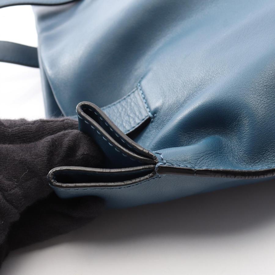 LOEWE（ロエベ） アナグラム ショッパー トート ブランドオフ レザー