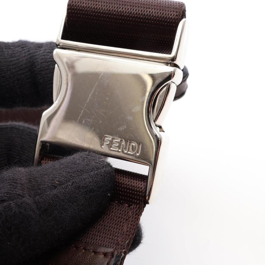 FENDI（フェンディ） ズッカ ベルトバッグ ブランドオフ キャンバス