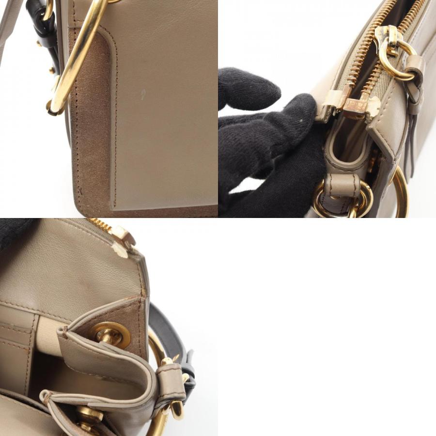 Chloe（クロエ） ROY ロイ 2WAY ブランドオフ レザー ショルダーバッグ 
