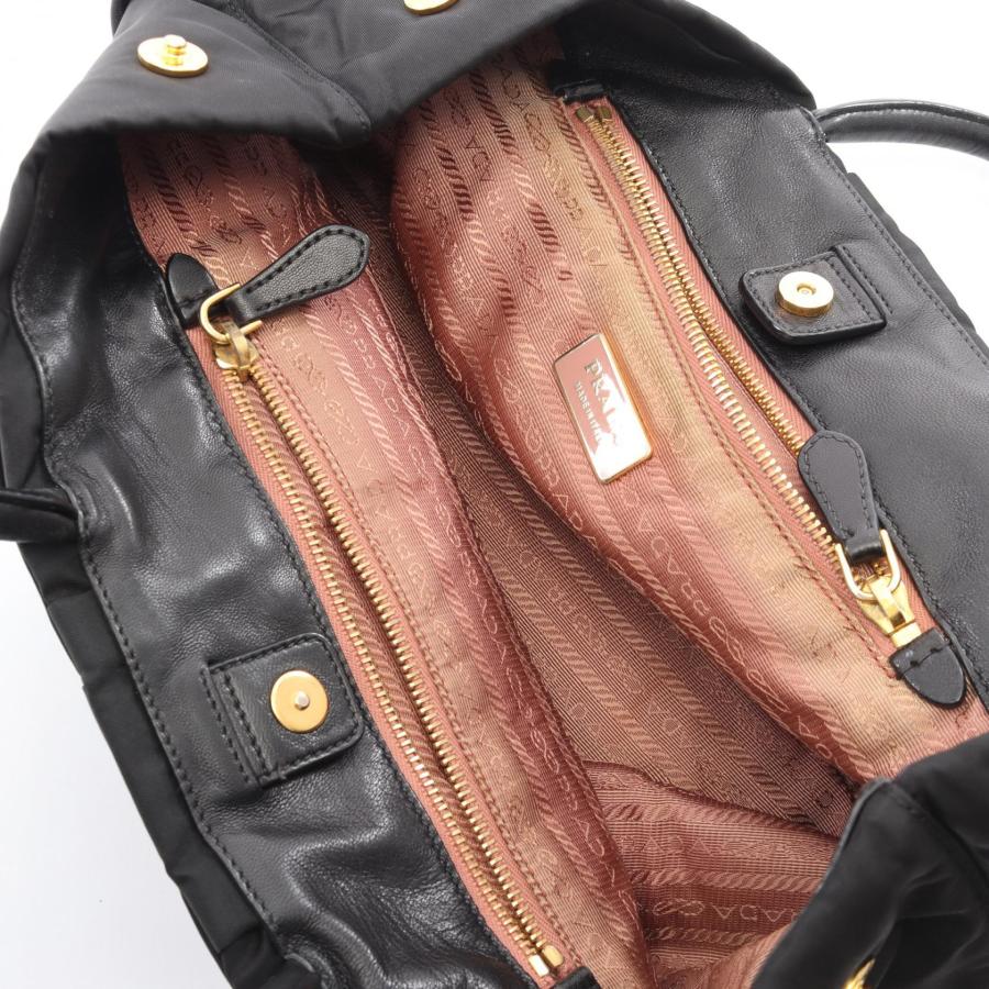 未使用級 極美品 PRADA フィオッコ ハンドバッグ リボン ナイロン プラダ PRADA（プラダ） TESSUTO FIOCCO リボン ブランドオフ ナイロン