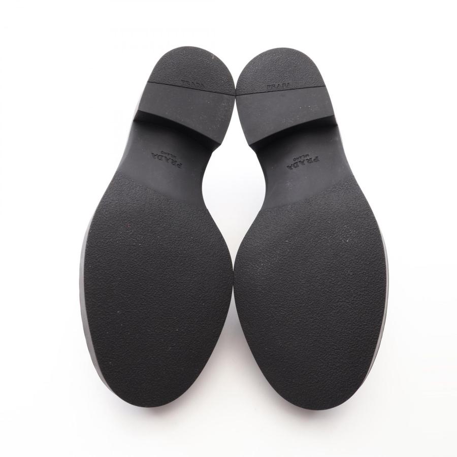 PRADA（プラダ） 三角プレート ブランドオフ レザー ローファー 中古