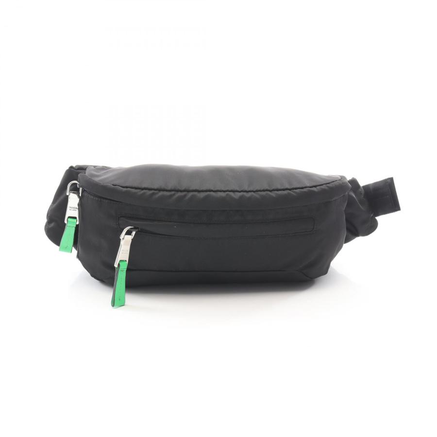 プラダ ボディバッグ ウエストバッグ テスート ナイロン ロゴ ブラック PRADA（プラダ） TESSUTO ブランドオフ ナイロン ウエストバッグ