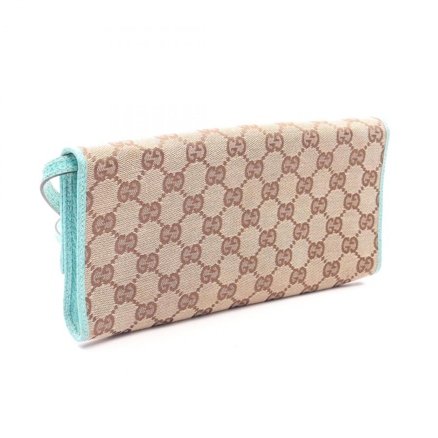GUCCI（グッチ） バンブー ブランドオフ キャンバス ショルダーバッグ