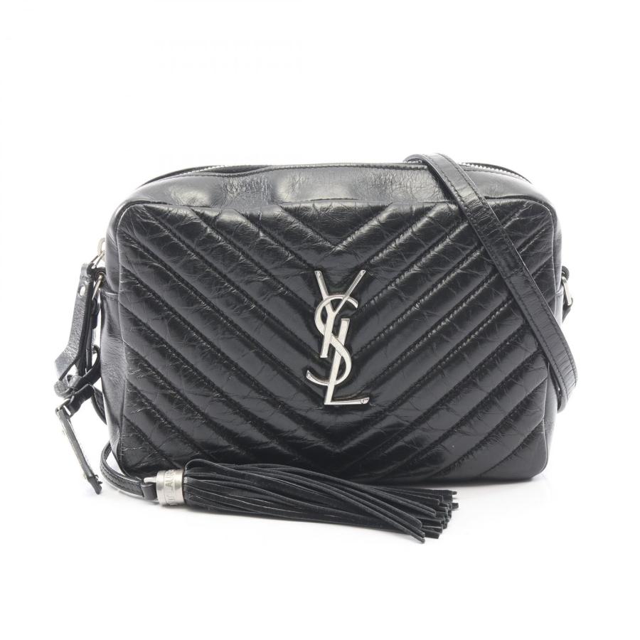 最終値下げ【SAINT LAURENT】モノグラム　カメラバッグ サンローランパリ LOU ルー モノグラム カメラバッグ ブランドオフ