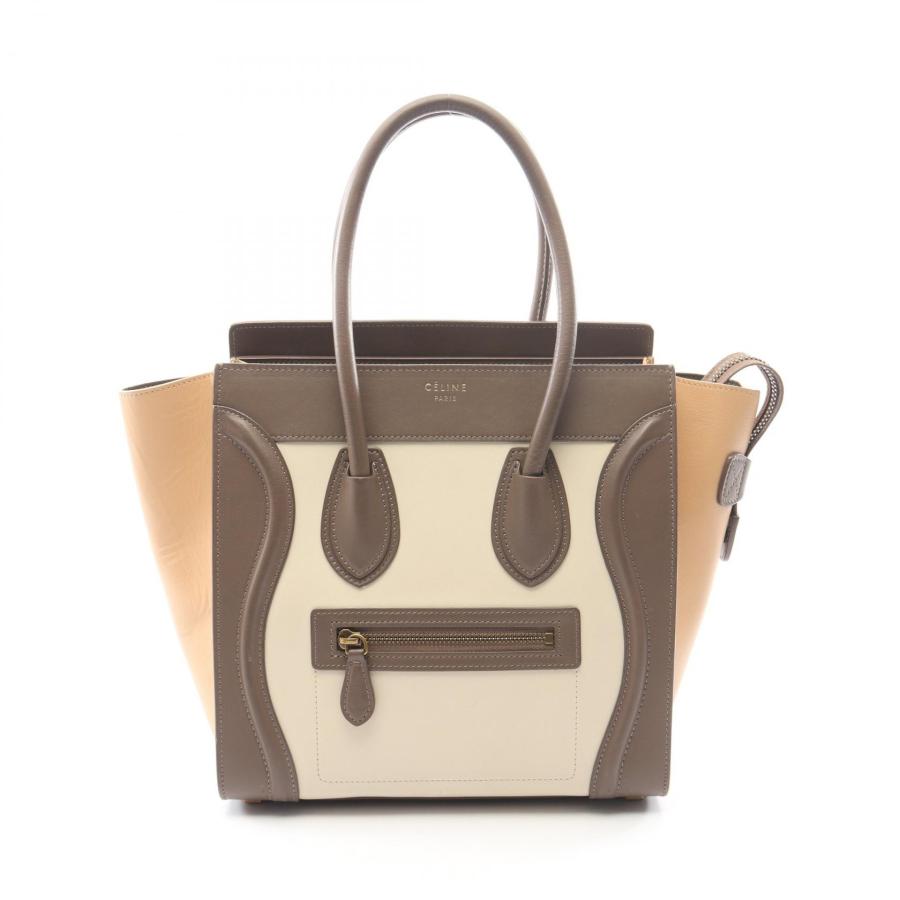 CELINE（セリーヌ） ラゲージ マイクロショッパー ブランドオフ レザー 