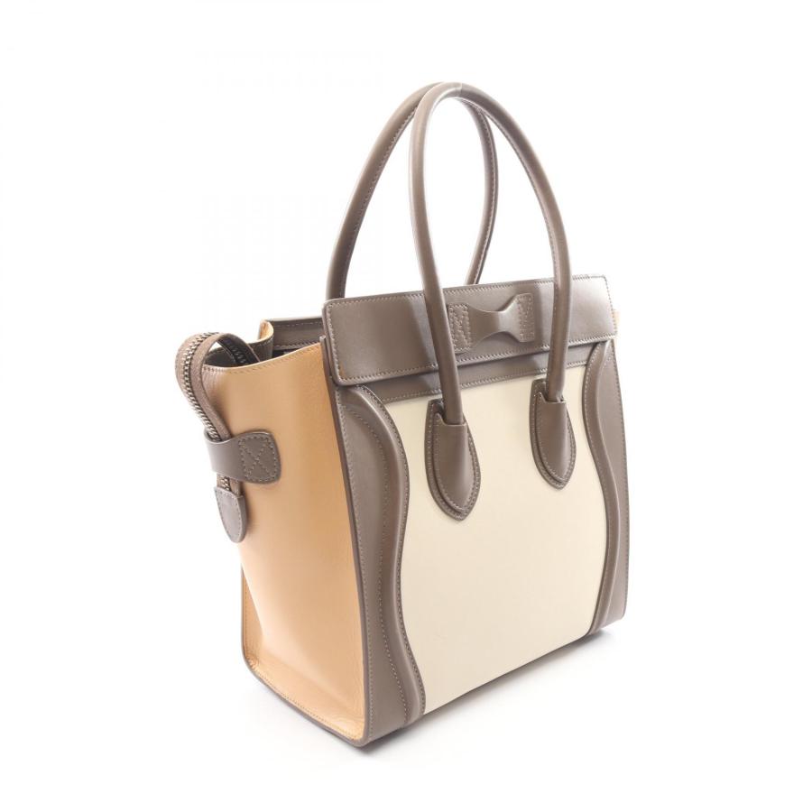 CELINE（セリーヌ） ラゲージ マイクロショッパー ブランドオフ レザー 