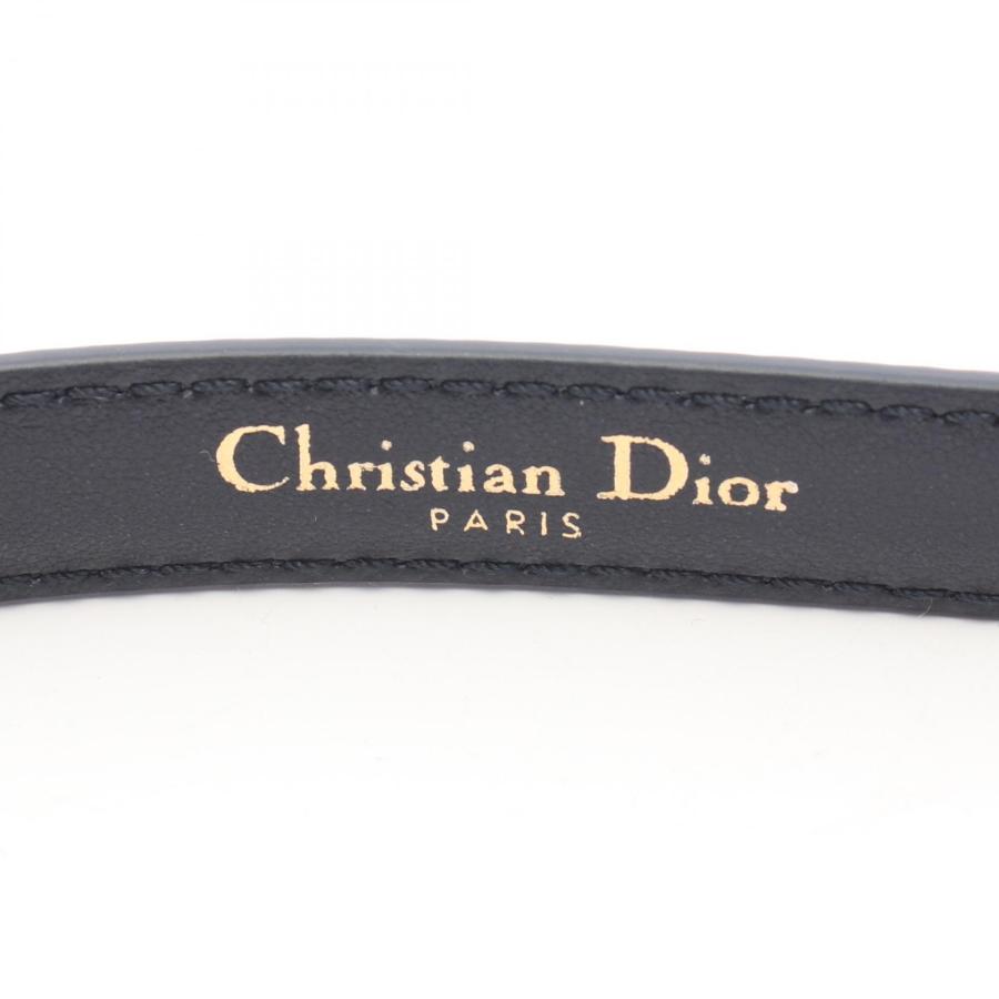 ディオール ロゴ ハート ミニ ブランドオフ Dior レザー ベルト 中古