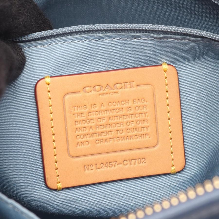 COACH（コーチ） ローレル シグネチャー 2WAY ブランドオフ デニム