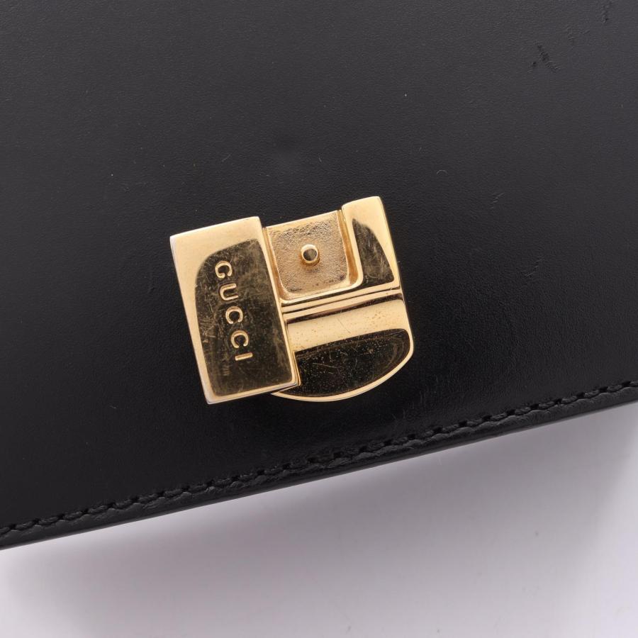GUCCI（グッチ） シルヴィ ウェブライン ブランドオフ レザー