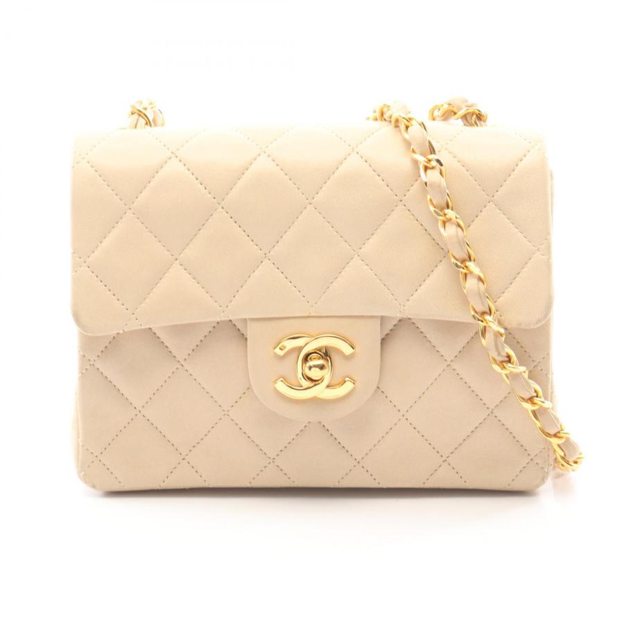 CHANEL（シャネル） ミニマトラッセ ブランドオフ ラムスキン（羊革