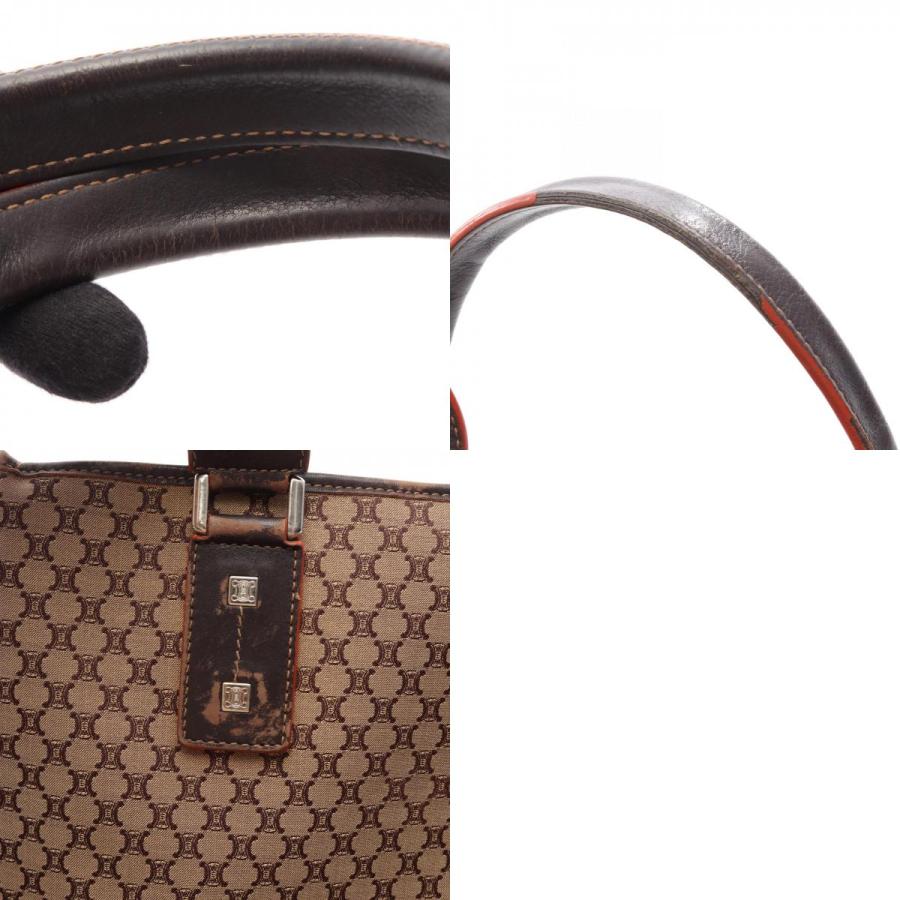 CELINE（セリーヌ） マカダム ブランドオフ キャンバス トートバッグ