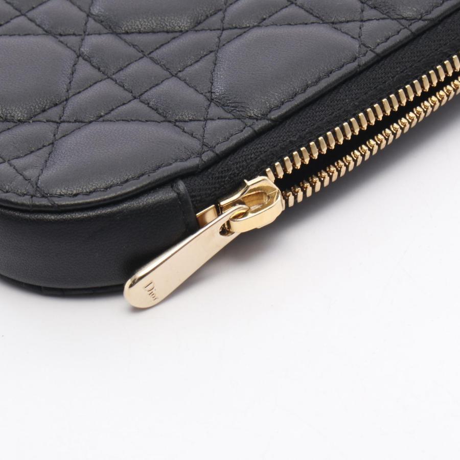 ディオール LADY DIOR レディディオール フォンホルダー カナージュ