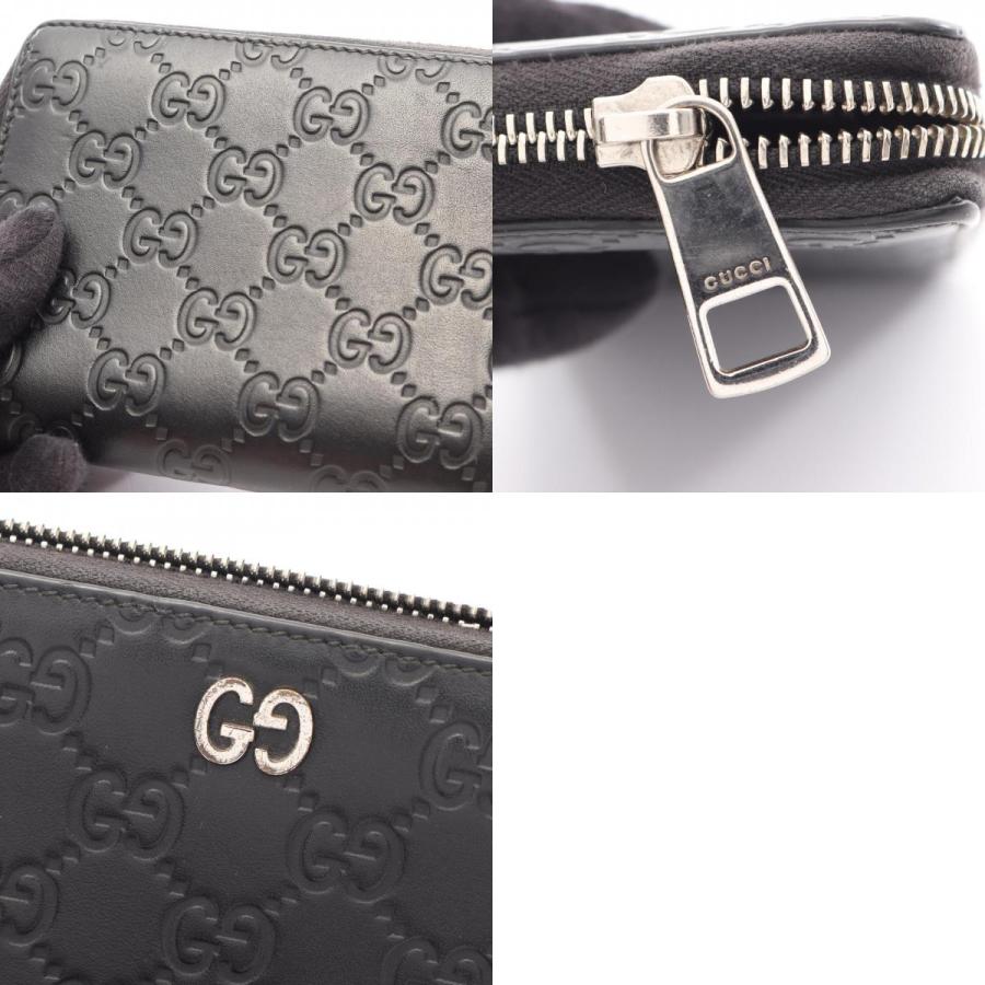 SALE!! GUCCI グッチ シマ ラウンドファスナー 長財布 GUCCI（グッチ） グッチシマ ブランドオフ レザー ラウンド長財布