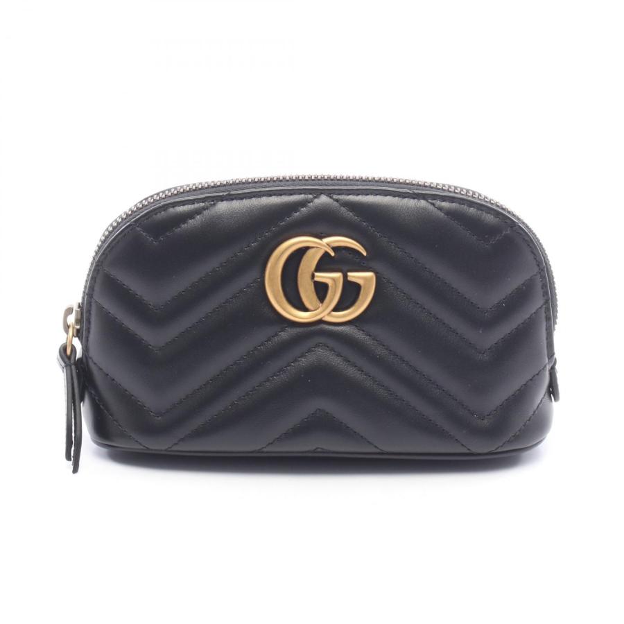 GUCCI（グッチ） GGマーモント キルティング ブランドオフ レザー
