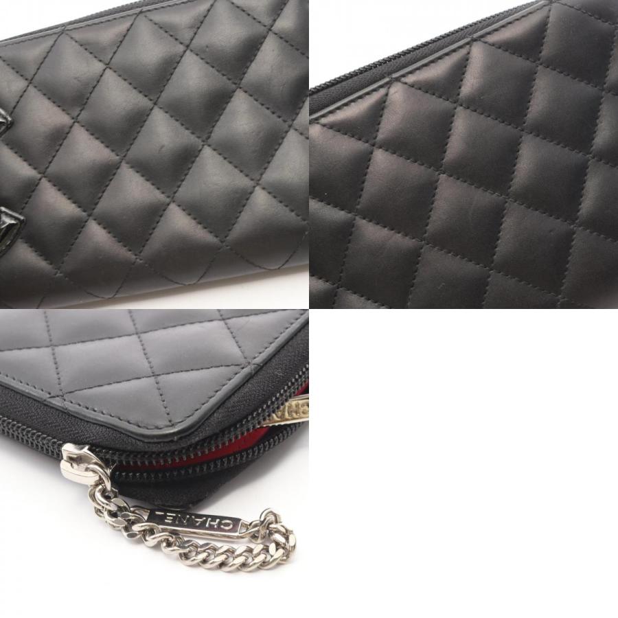 CHANEL（シャネル） カンボンライン ブランドオフ レザー ラウンド長