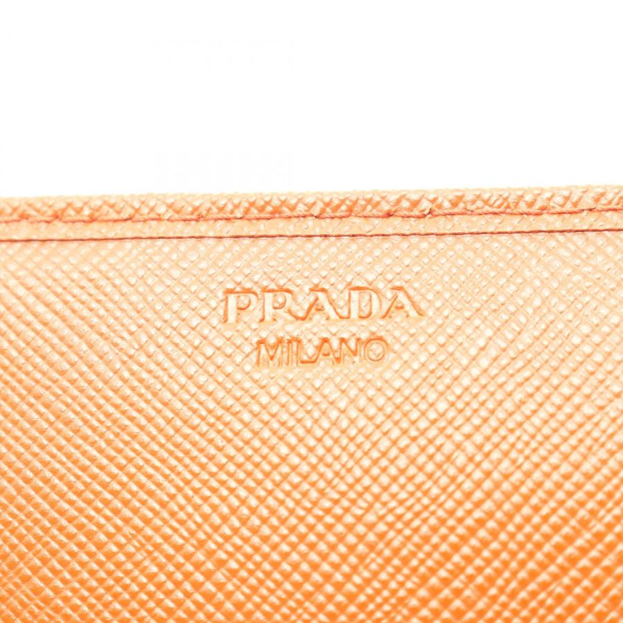 PRADA（プラダ） ブランドオフ サフィアーノレザー 二つ折り長財布