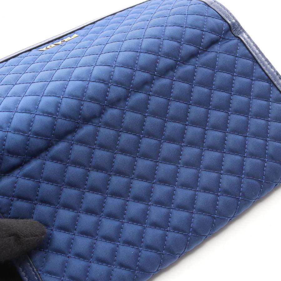 PRADA（プラダ） キルティング ブランドオフ ナイロン 二つ折り長財布
