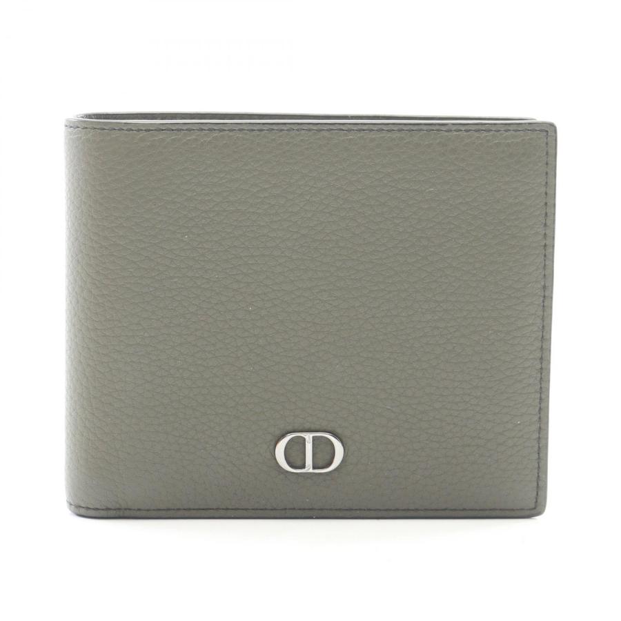 ディオール CD Icon ブランドオフ Dior レザー 二つ折り財布 中古