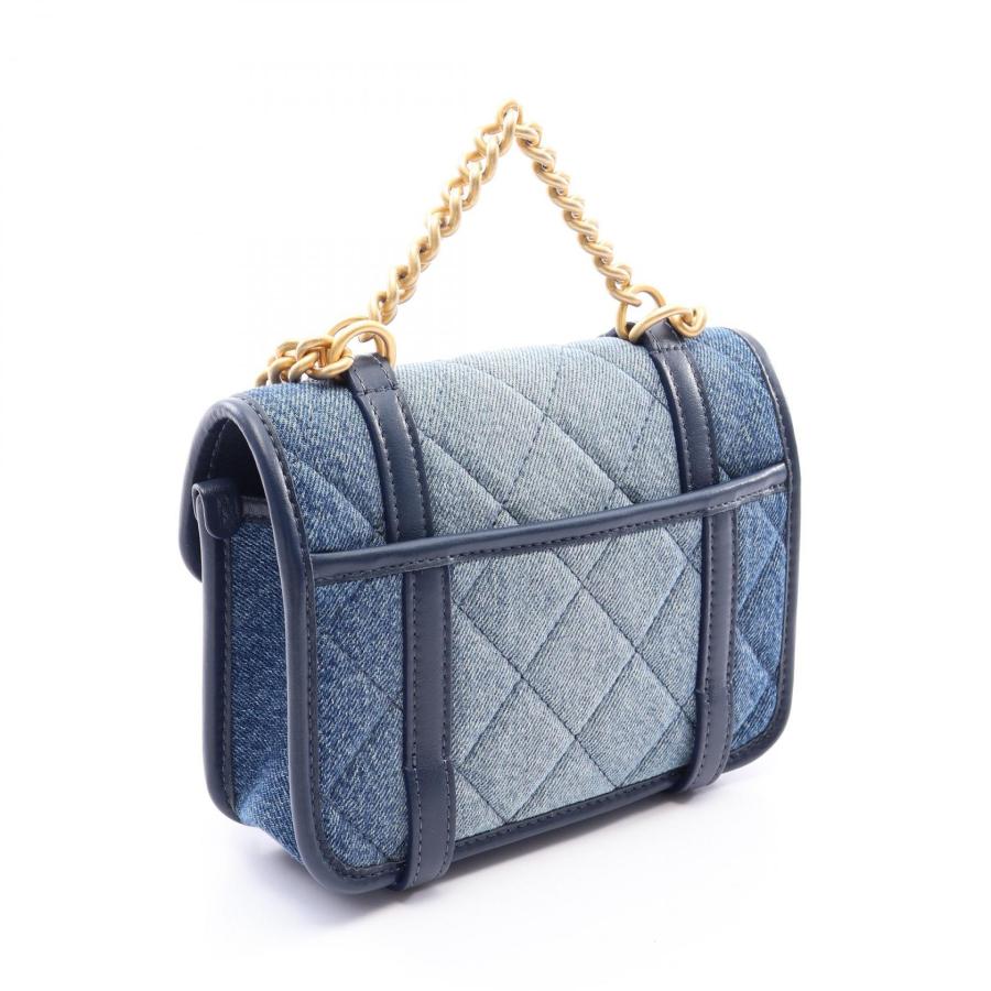 デニム マトラッセ ショルダーバッグ CHANEL（シャネル） ミニマトラッセ 2WAY ブランドオフ デニム