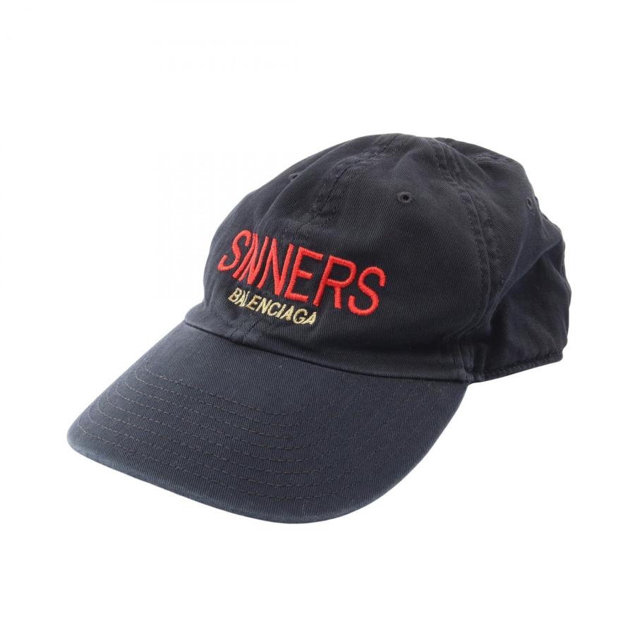 BALENCIAGA（バレンシアガ） SINNERS ブランドオフ コットン キャップ