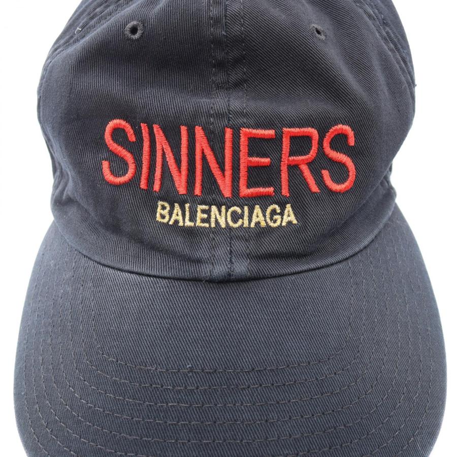 BALENCIAGA SINNER'S キャップ BALENCIAGA（バレンシアガ） SINNERS ブランドオフ コットン キャップ
