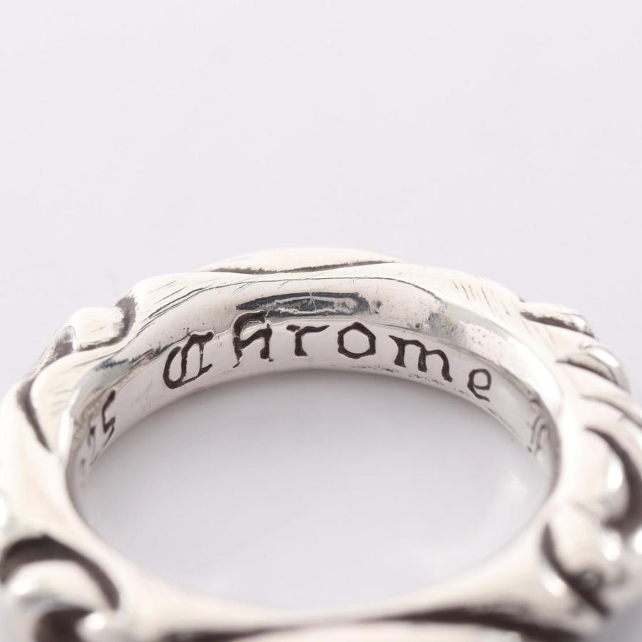 クロムハーツ スクロールバンド ブランドオフ CHROME HEARTS シルバー
