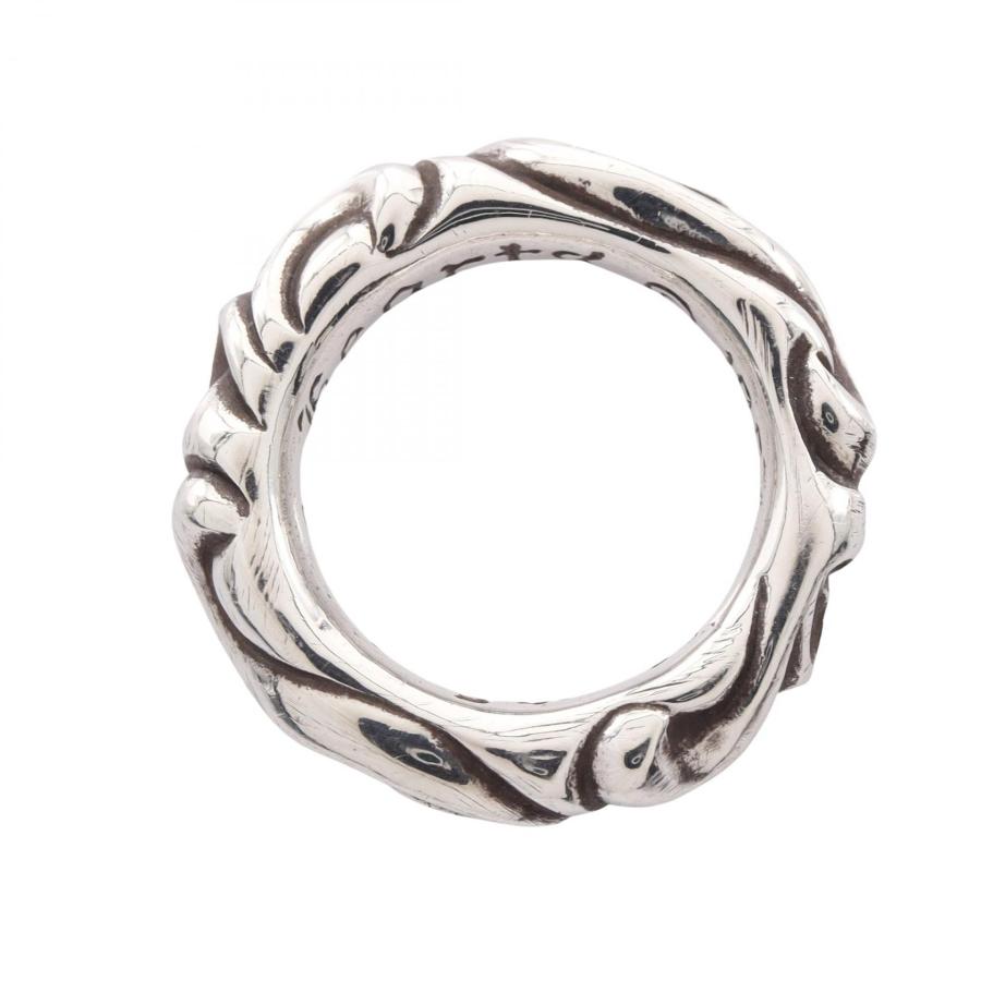 クロムハーツ スクロールバンド ブランドオフ CHROME HEARTS シルバー
