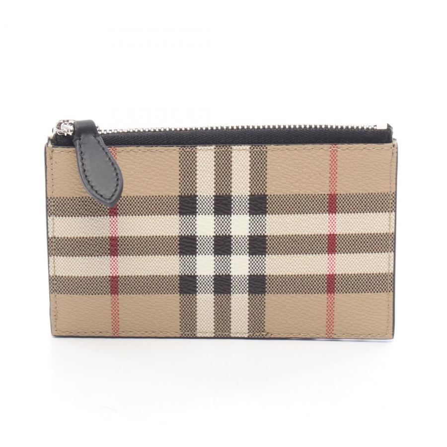 BURBERRY（バーバリー） チェック カードケース ブランドオフ レザー