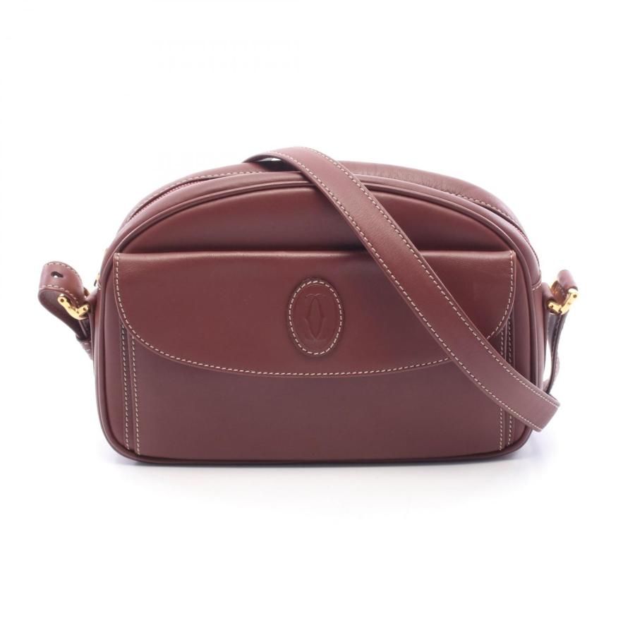 Cartier（カルティエ） マストライン ブランドオフ レザー ショルダー