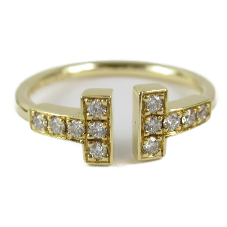 ティファニー Tスマイル ダイヤリング 指輪 K18 イエローゴールド X ダイヤモンド ランクa 8号 ブランドオフ Yahoo 店 通販 Yahoo ショッピング