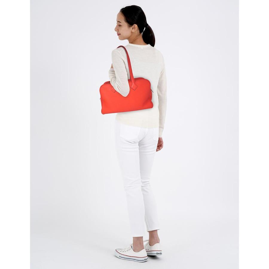 HERMES エルメス ヴィクトリア35 トートバッグ ピンク系  